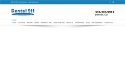 Desktop Screenshot of dental911.com